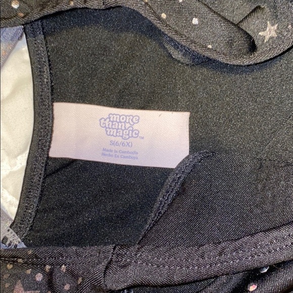 more than magic dance leotard black silver S 6/6X​ - Picture 2 of 4
